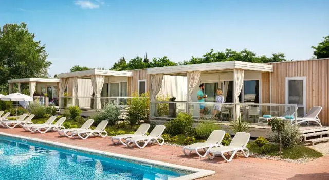 Номер Luxury Aminess Planet Camping Maravea Holiday Homes