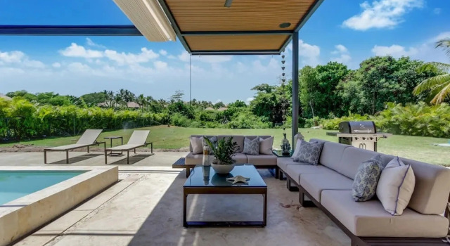 Коттедж Luxury Cap Cana Villa with 3 Bedrooms, Plunge Pool, Maid, and Golf Course Access