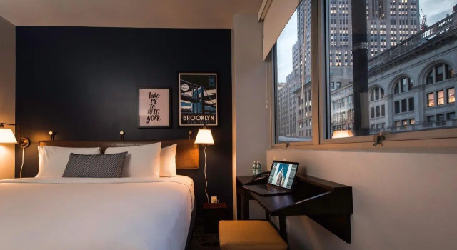 Двухместный номер Standard U Hotel Fifth Avenue, Empire State Building