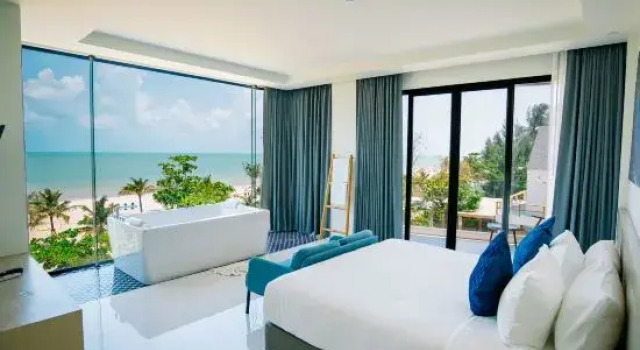 Номер Deluxe с видом на океан Seava Beach
