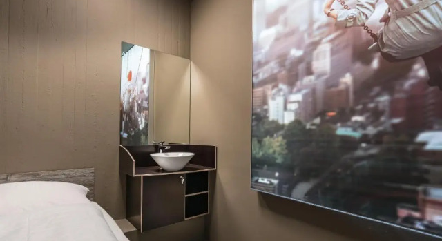 Одноместный номер без окна Economy BoxHotel Göttingen