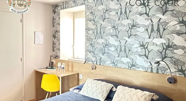 Номер Classic Logis Hotel Le Laurier Fleuri