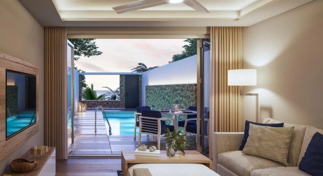 Royal with Private Pool and Hot Tub с 4 комнатами Minos Imperial Luxury Beach Resort & Spa Milatos