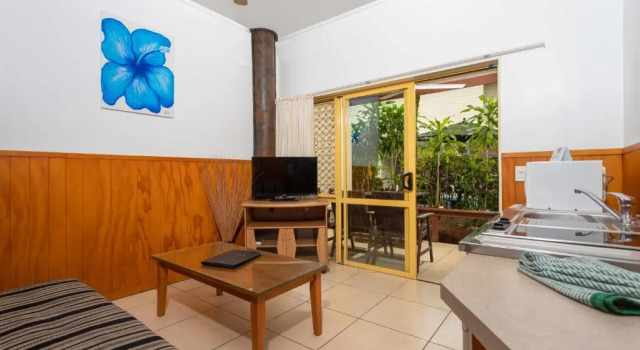 Estudio con vista a la piscina Castaway Resort