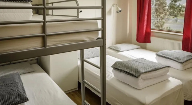 Четырёхместный семейный номер Standard Kópasker Guesthouse