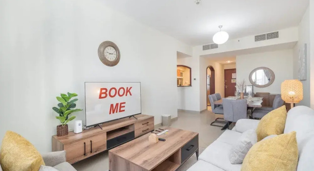 1 Bedroom Apartment With a City View and Sleeps 4, Забронировать Апартаменты/квартира Апартаменты Эмирата Дубая, рядом с Dubai Marina Yacht Club, Апартаменты/квартира