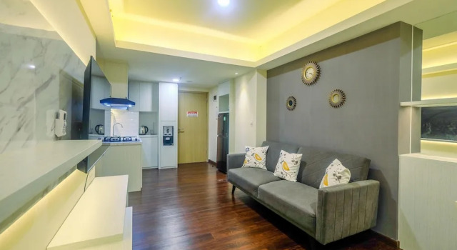 Номер Standard New Furnished and Minimalist 2BR + 1 Office Room at Meikarta Apartment
