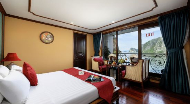 Номер Deluxe Verdure Lotus Grandeur Cruise on Ha Long Bay