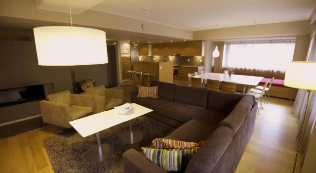 Апартаменты Deluxe с 4 комнатами Levi Suites Unna Mànnu