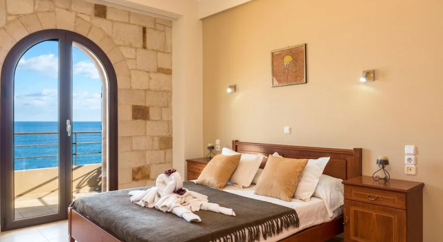 Апартаменты с 2 комнатами с балконом Xristinas Seaside Apartments