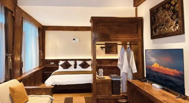 Двухместный люкс Pokhara Wisdom Hotel