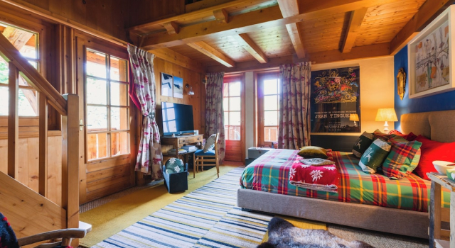 Полулюкс с балконом Megève Bois - Relais & Châteaux