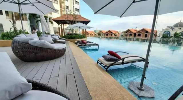 Spacious Apartment Free Gym and Swimming pool in Bien Hoa, Book Lejlighed Hoteller i Dong Nai med pool, Swimmingpool