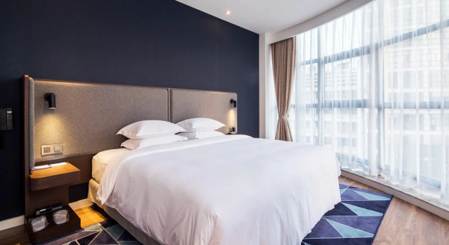 Двухместный номер Standard с видом на город Holiday Inn Express Shaoxing Paojiang by IHG