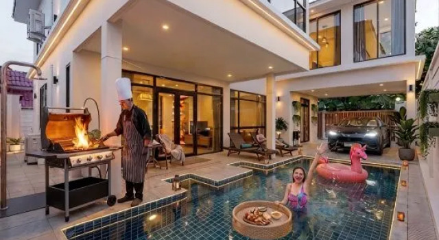 villa Amarin - Pattaya central next soi LK - Family & groups ( private pool & luxury )