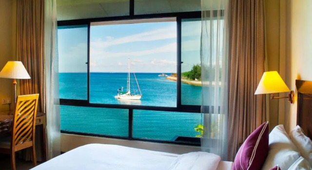 Двухместный номер Deluxe с видом на море Kudat Golf & Marina Resort