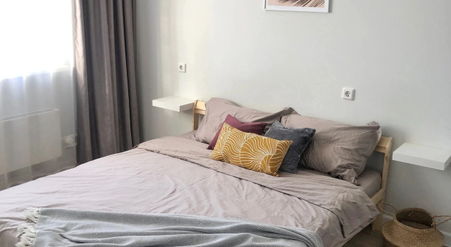 Номер Classic с балконом и с красивым видом из окна Апартаменты Violet Rooms