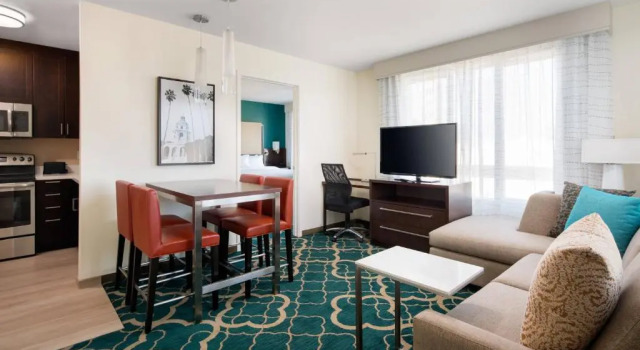 Люкс с 2 комнатами Residence Inn by Marriott Los Angeles Pasadena/Old Town