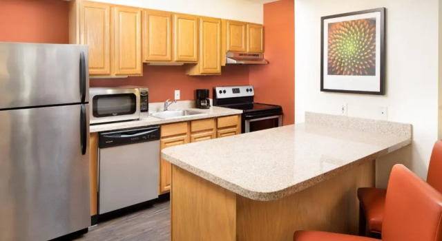 Люкс с 2 комнатами Residence Inn Denver Downtown