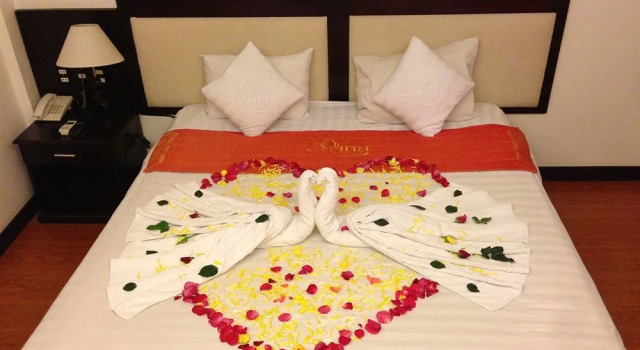 Vina Spa Hotel, Забронировать Курортный отель Бизнес-отели Хюэ, рядом с Dieu De National Pagoda, 4* 5*