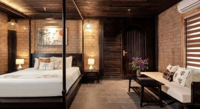 Люкс Deluxe Scenic Mountain Ecolodge Ninh Binh