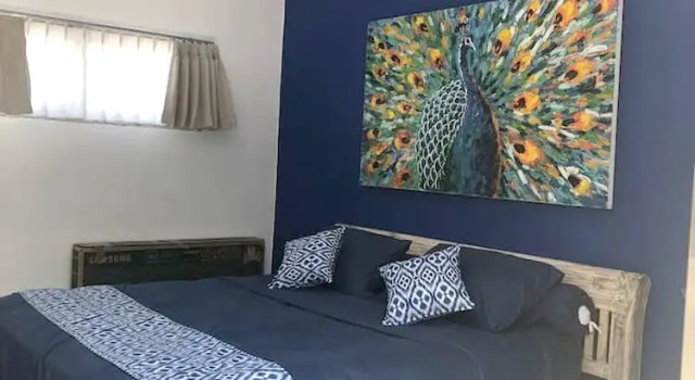 Villa with 2 Bedrooms in Kabupaten Badung, with Private Pool, Enclosed Garden And Wifi - 3 Km From the Beach, Rezervovat Vila Chaty v Bali, Chalupa