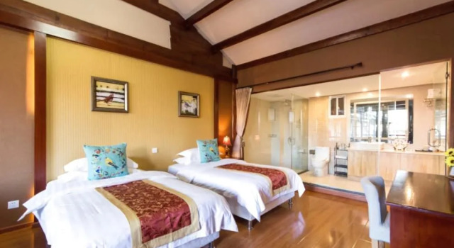 Manshe Huayuan Inn, Забронировать Отель Отели Лицзян с завтраком, рядом с Улица Сквер-стрит Древнего города Шухэ, Завтраки