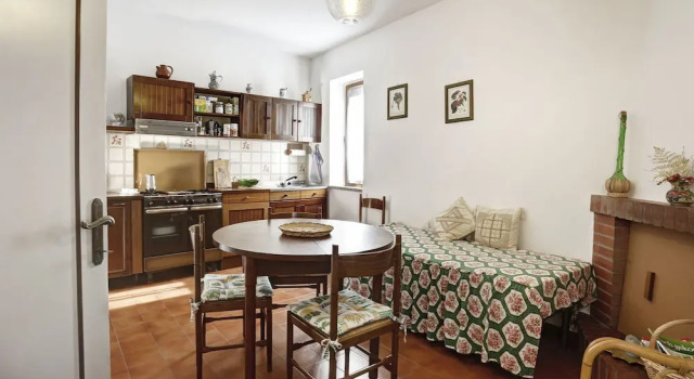 Коттедж Lodge Ricavo con piscina panoramica