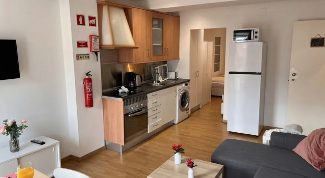 Апартаменты Standard с балконом и с видом на внутренний двор Casas do Olival Apartments