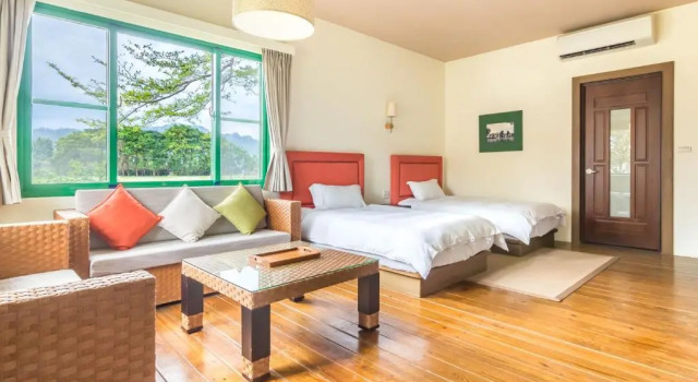 Luksusowy dwuosobowy bungalow z widokiem na ogród Ville Greensward