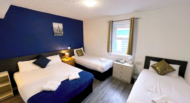 Четырёхместный номер Standard Calypso hotel Blackpool