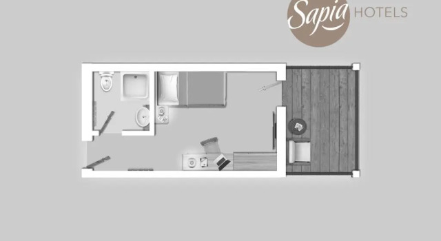 Номер Standard Sapia Hotel St. Fridolin