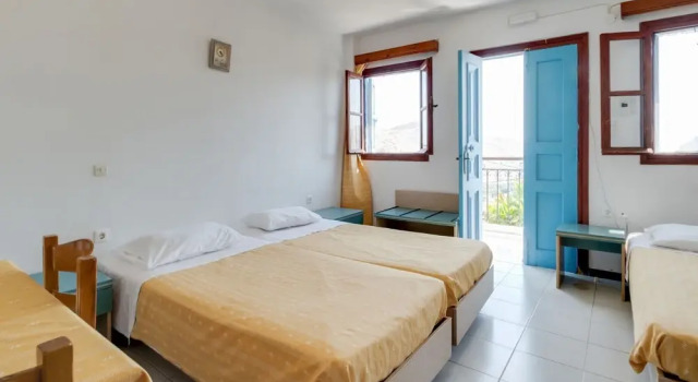 Bright Holiday Home in Symi Island With Balcony