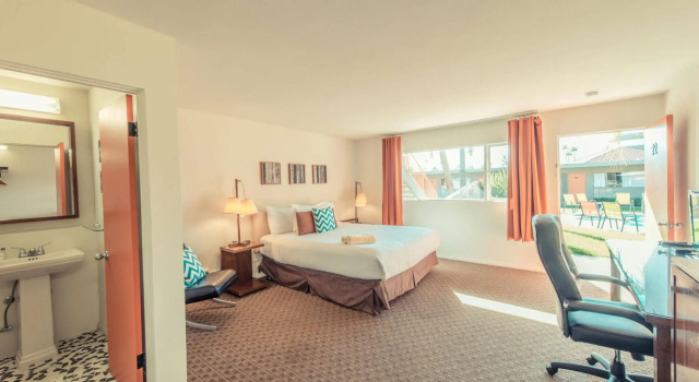 The Skylark, a Palm Springs Hotel, Забронировать Отель Бизнес-отели Палм-Спрингса, рядом с Loehmanns Plaza Shopping Center, 4* 5*