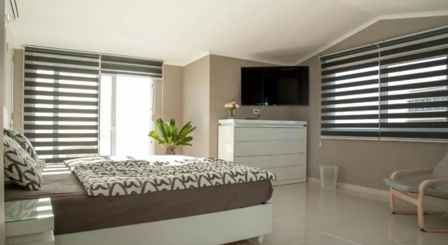 Penthouse, 3 Schlafzimmern, Meerblick, Alanya, Kestel, Đặt Căn hộ Alanya Alanya Coast, gần Kargicak Beach