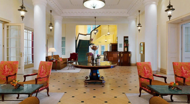 Hotel Fürstenhof - A Luxury Collection, Rezervovat Hotel Hotely v Lipsko s parkováním, Parkování