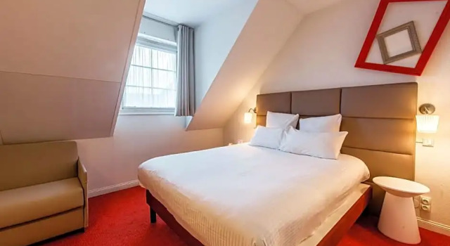 Номер Comfort Best Western Plus Au cheval Blanc à Mulhouse