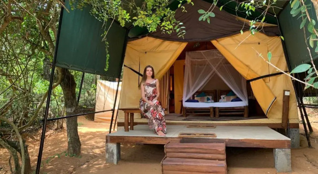 Семейный тент Back of Beyond Dune Camp Yala