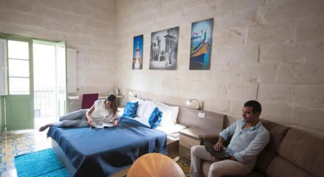 Двухместный номер Standard с балконом The 1930s Maltese Residence