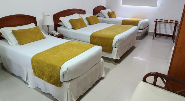 Standard quadruple chambre Hotel Tayrona del Mar