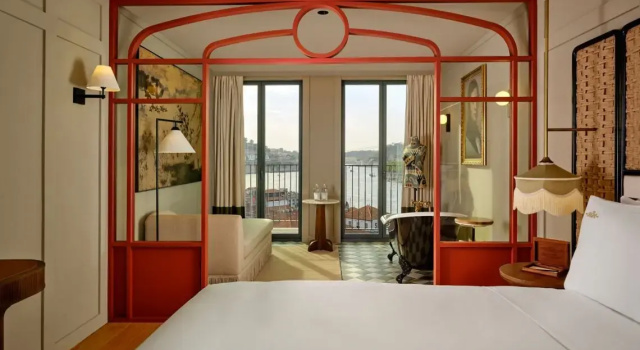 Двухместный номер Standard с балконом и с видом на реку Origine Porto Gaia, a Tribute Portfolio Hotel