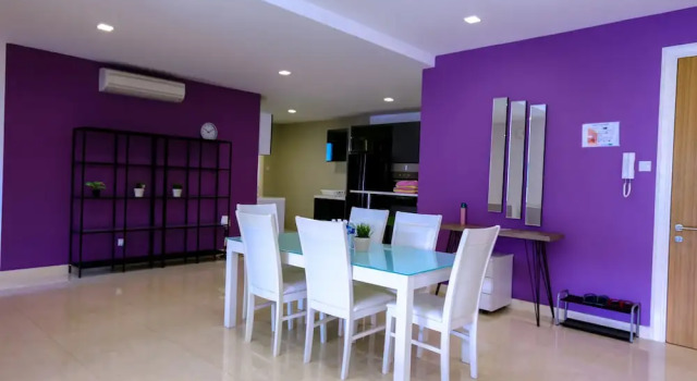 Люкс Superior с 2 комнатами с балконом и с видом на город Richmond & Aston Kiara Suites KL