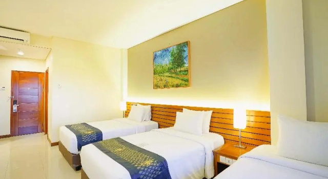 Трёхместный номер Deluxe с балконом Royal Casa Ganesha Resort & Spa