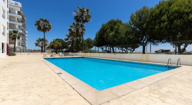 Quarteira First Line Front Beach Pool Flat View, Rezervovat Apartmán Hotely v Sotavento s parkováním, Parkování