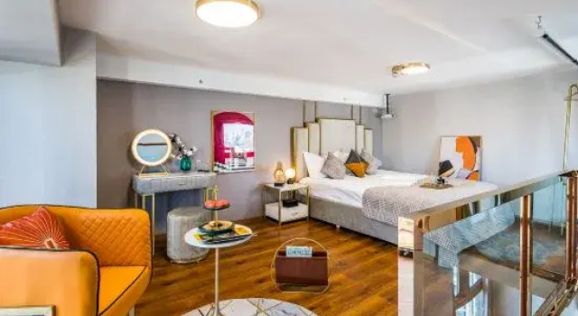 Люкс Deluxe Yunyou High-End LOFT Cinema Hotel Apartment (Jiu Yan Qiao Branch)
