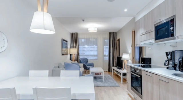 Апартаменты c 1 комнатой с балконом Holiday Club Turun Caribia Superior Apartments