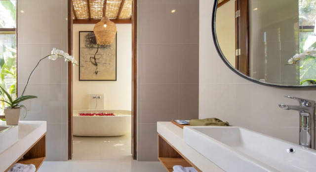 Вилла с 2 комнатами Agrapana Beach Villa - True Exotic Balinese Experience