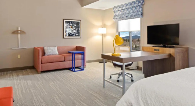 Двухместный номер Premium Hampton Inn & Suites Spokane Valley