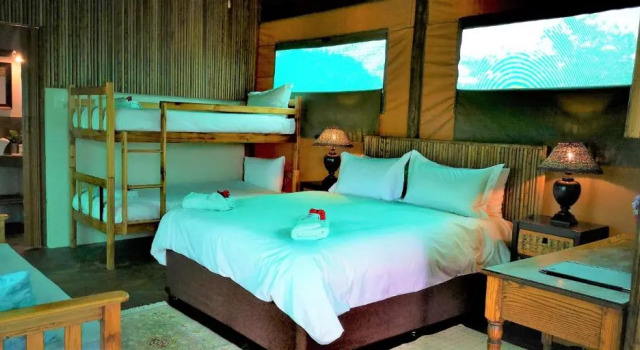 Семейный тент Kingfisher Bush Lodge