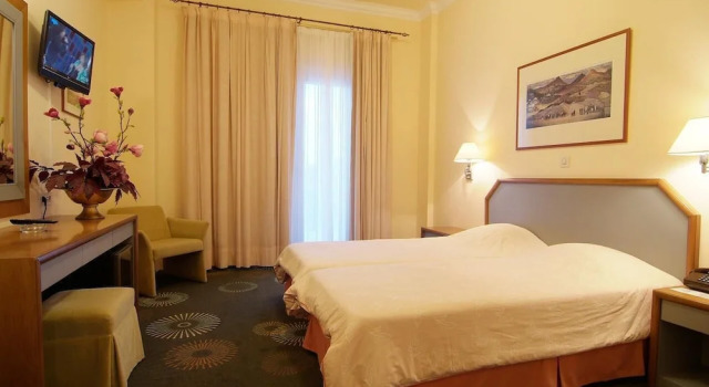 Одноместный номер Standard с балконом и с видом на море Hotel Kalafati